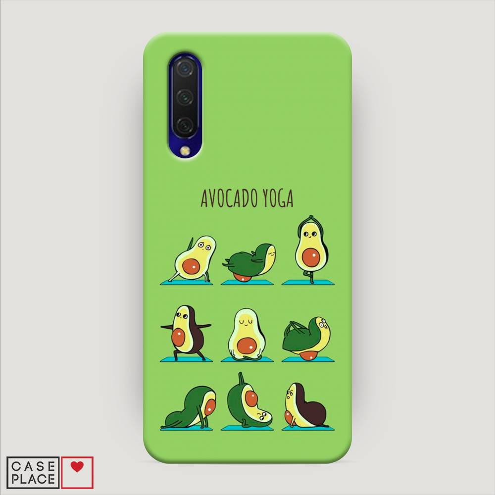 

Пластиковый чехол "Авокадо йога" на Xiaomi Mi A3 Lite, 36220-7