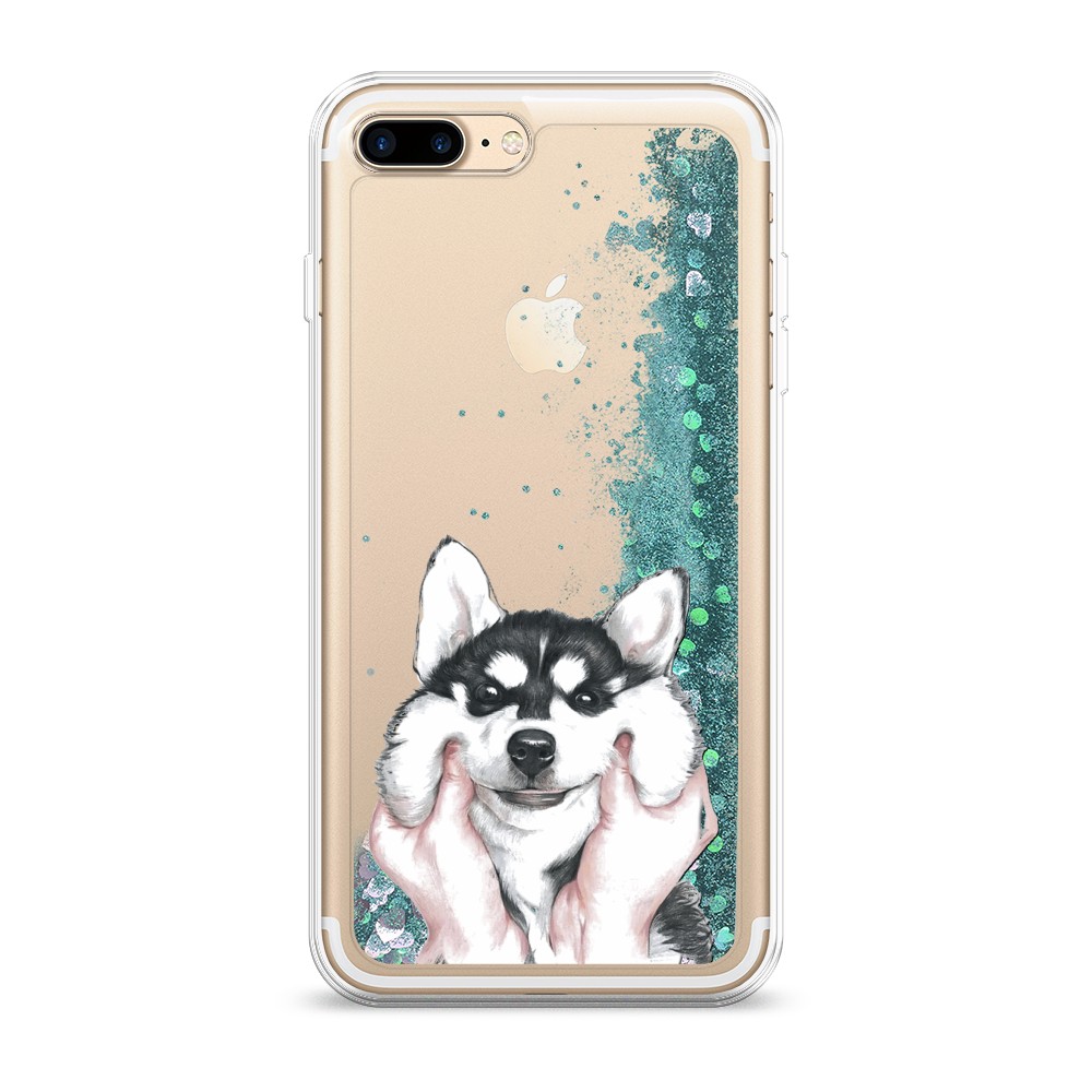

Чехол Awog на Apple iPhone 7 Plus / Айфон 7 Plus "Щечки хаски", 10795-1