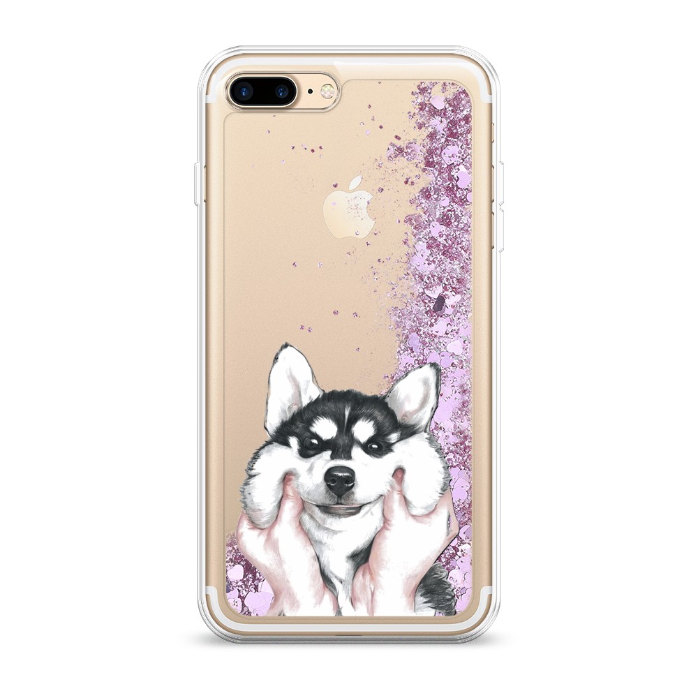 

Чехол Awog на Apple iPhone 7 Plus / Айфон 7 Plus "Щечки хаски", 10794-1