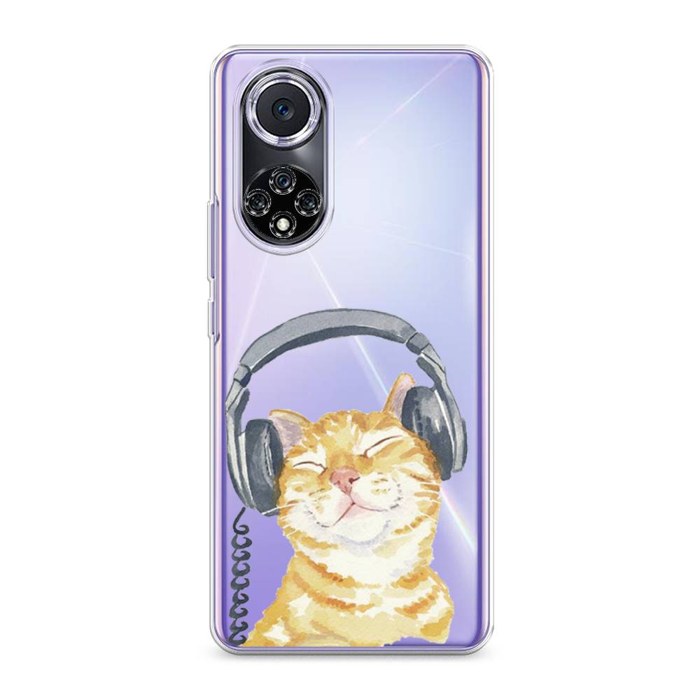 

Чехол Awog "Кот меломан" для Huawei Nova 9