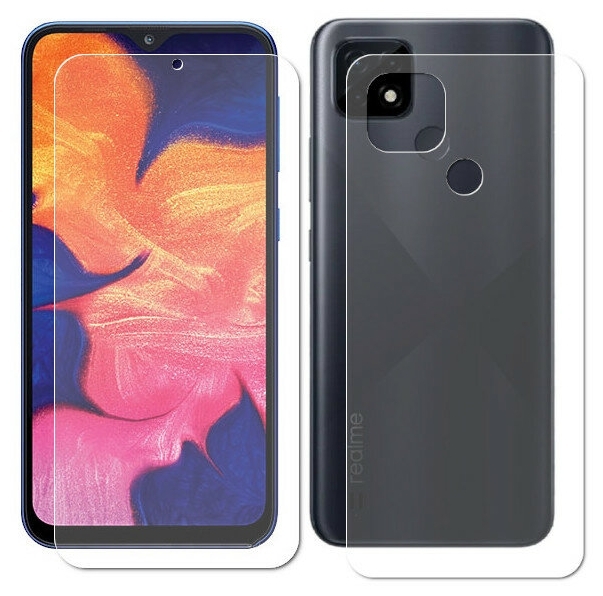 

Гидрогелевая пленка LuxCase для Realme C21 0.14mm Front and Back Transparent 86550, Realme C21