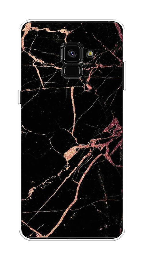 

Чехол Awog на Samsung Galaxy A8 + "Милое сердечко", Белый;красный;черный, 25550-7