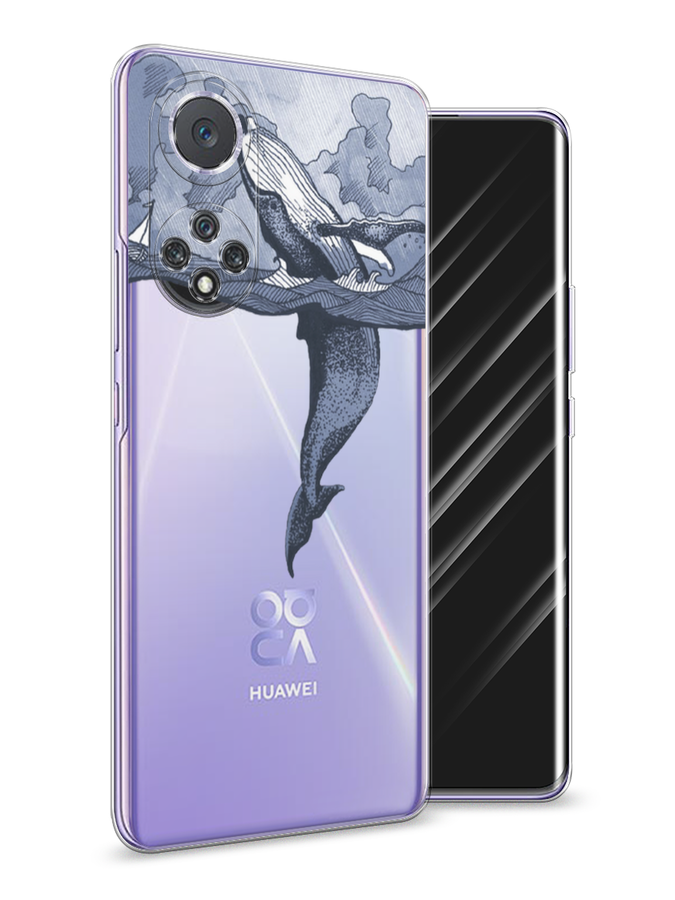 

Чехол Awog на Huawei Nova 9 "Два измерения", Голубой;черный;прозрачный, 6106150-7