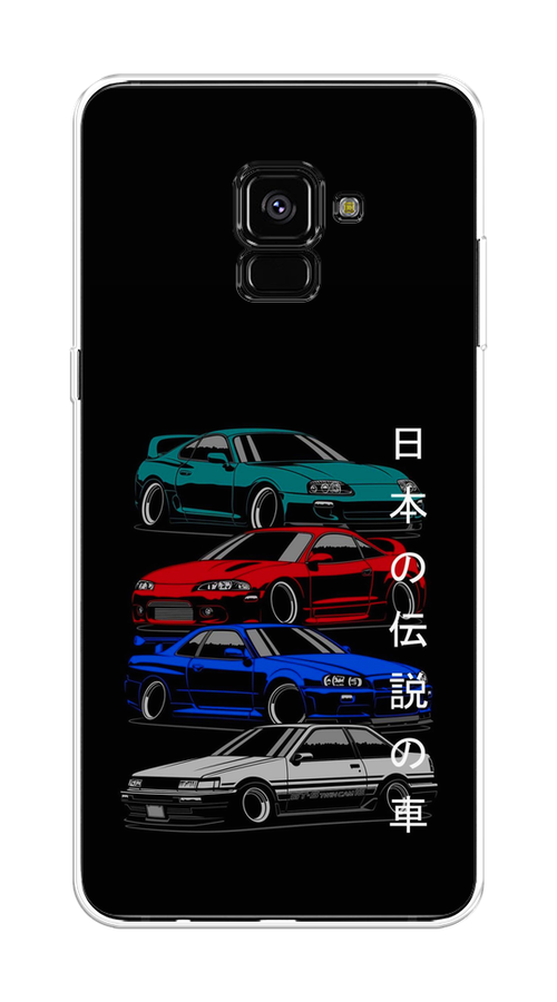 

Чехол Awog на Samsung Galaxy A8 + "JDM Legend cars", Зеленый;красный;синий, 25550-5