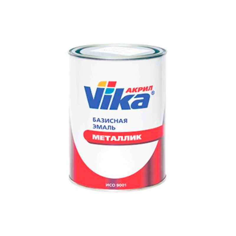 фото Краска металлик "vika" 640 серебристый (900 г)