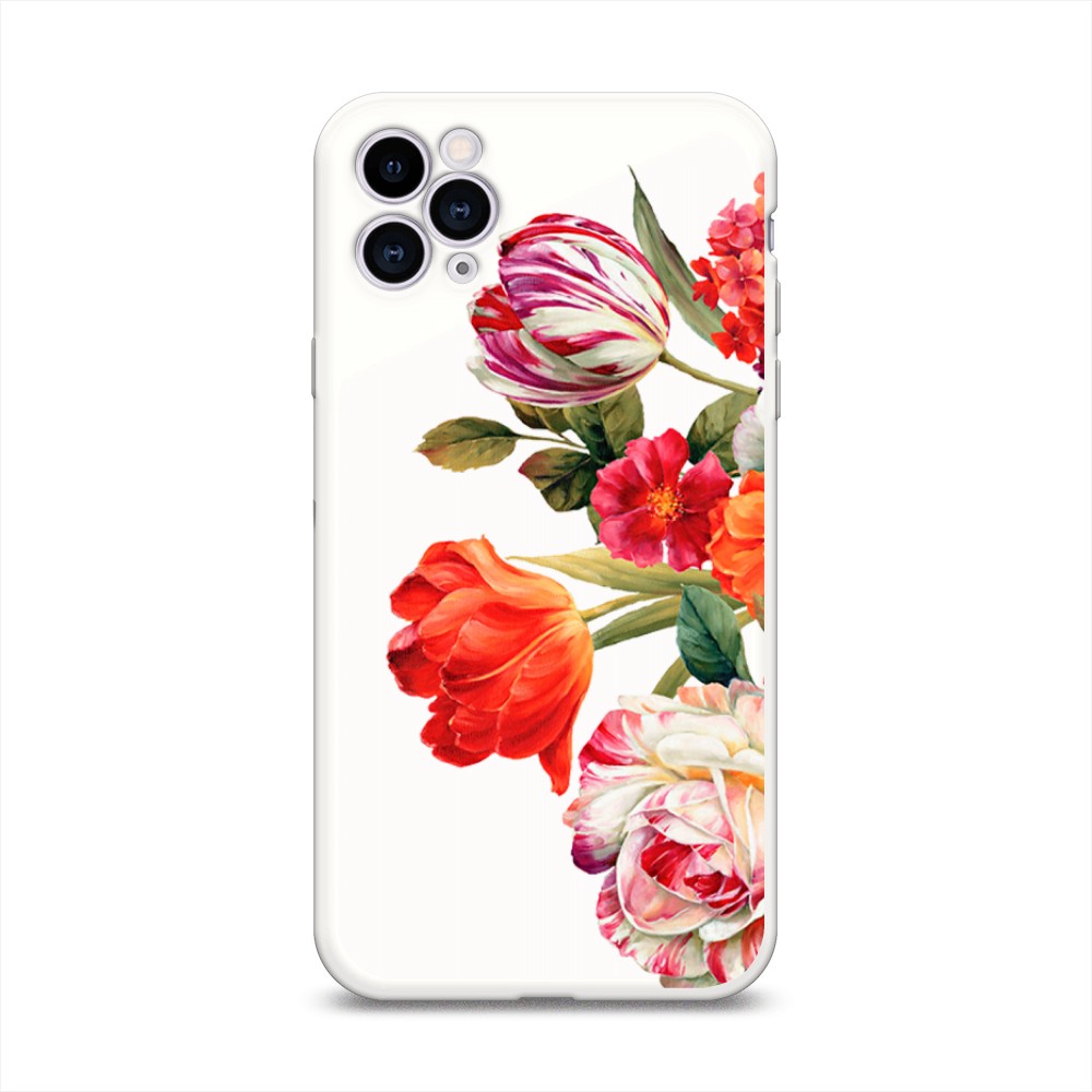 

Чехол Awog на Apple iPhone 11 Pro Max / Айфон 11 Pro Max "Весенний букет", Разноцветный, 12257-1