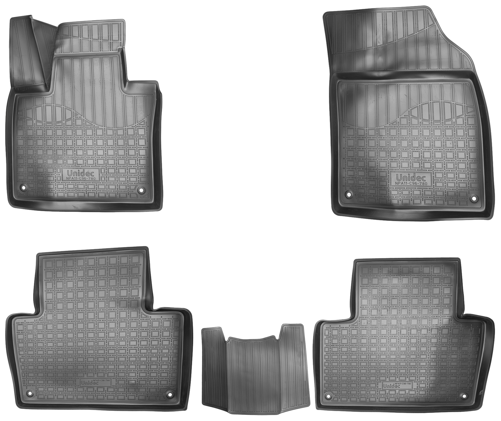 

Norplast Коврики салона для volvo xc90 3d (2015-) (5 мест)
