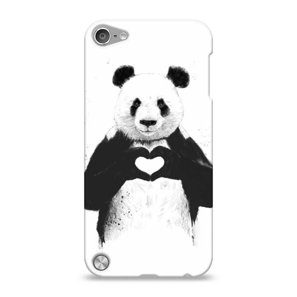 

Пластиковый чехол "Панда love" на Apple iPod Touch, 11120-7