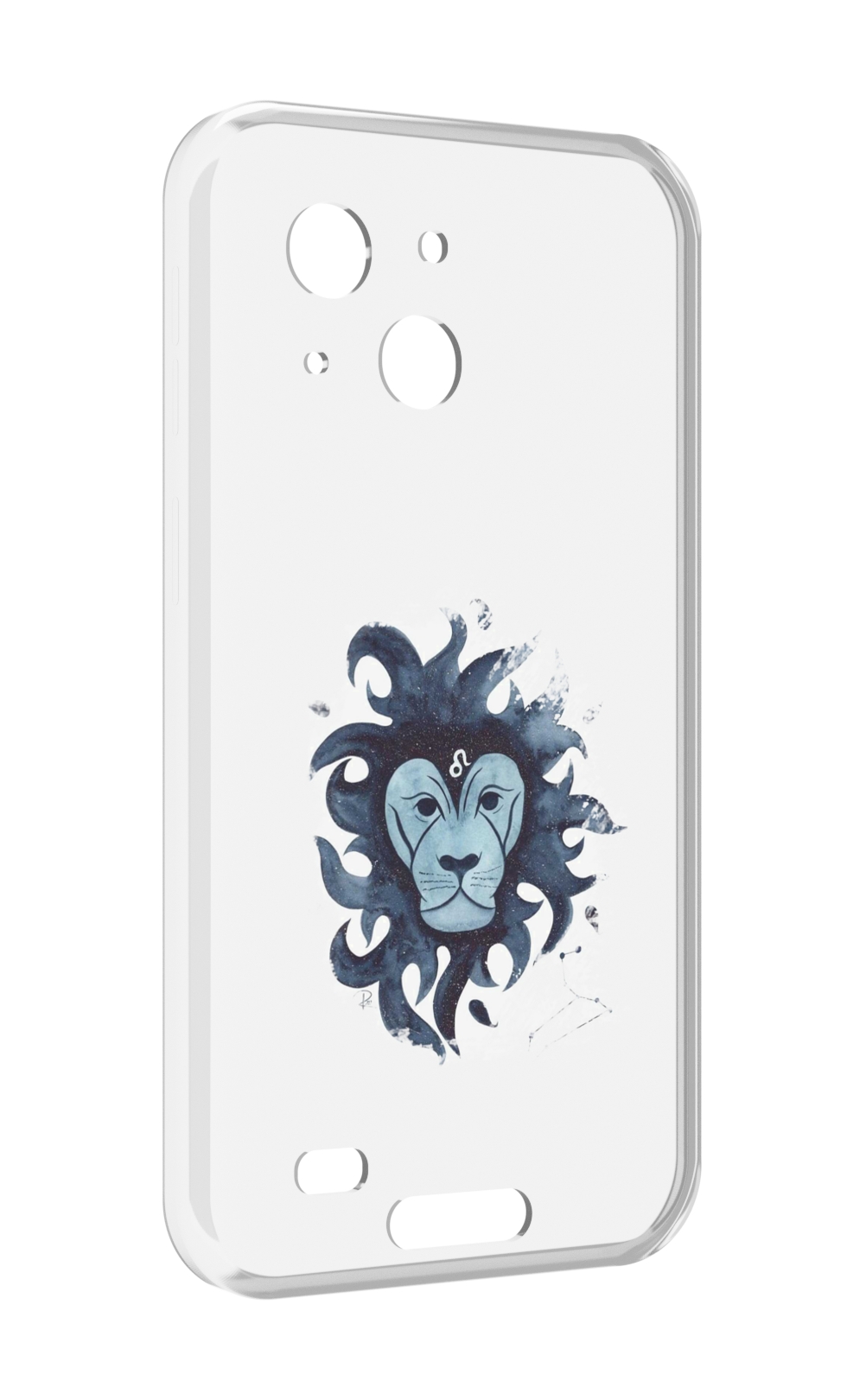 

Чехол MyPads знак зодиака лев 5 для Oukitel WP20 / WP20 Pro, Прозрачный, Tocco