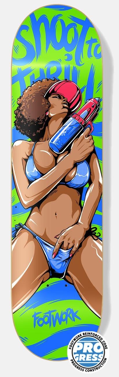 

Дека Для Скейтборда Footwork Progress Watergun Latinas 8.375 X 31.75, Progress Watergun Latinas 8.375 X 31.75