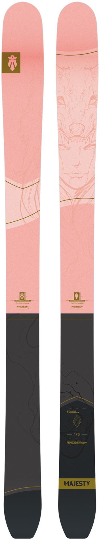 

Горные Лыжи Majesty 2021-22 Vadera Pink/Black (См:176), Vadera