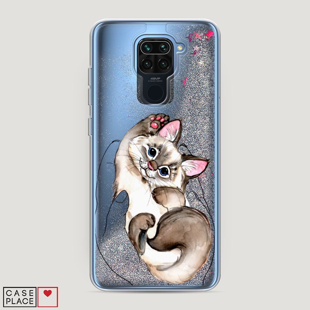 

Чехол Awog на Xiaomi Redmi 10X 4G/Note 9 "Котенок в ладошках", 38291-1