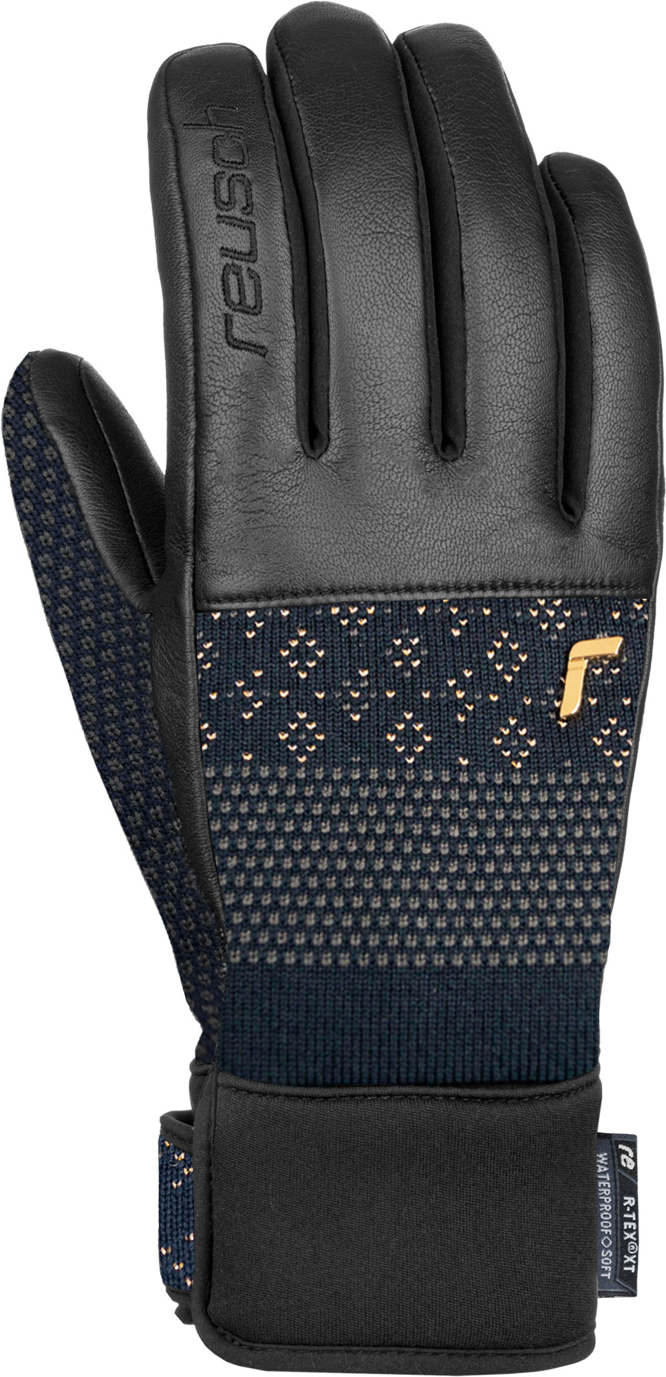 

Перчатки Горнолыжные Reusch Petra Vlhova R-Tex Xt Dress Blue/Gold (Inch (Дюйм):6,5), Синий;золотистый, Petra Vlhova