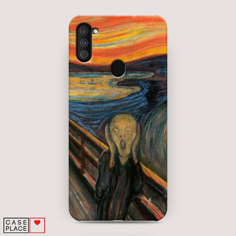 

Пластиковый чехол "Крик" на Samsung Galaxy M11, 2100620-7
