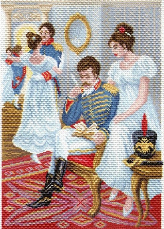 

Рисунок на ткани «Строчка в альбом»
