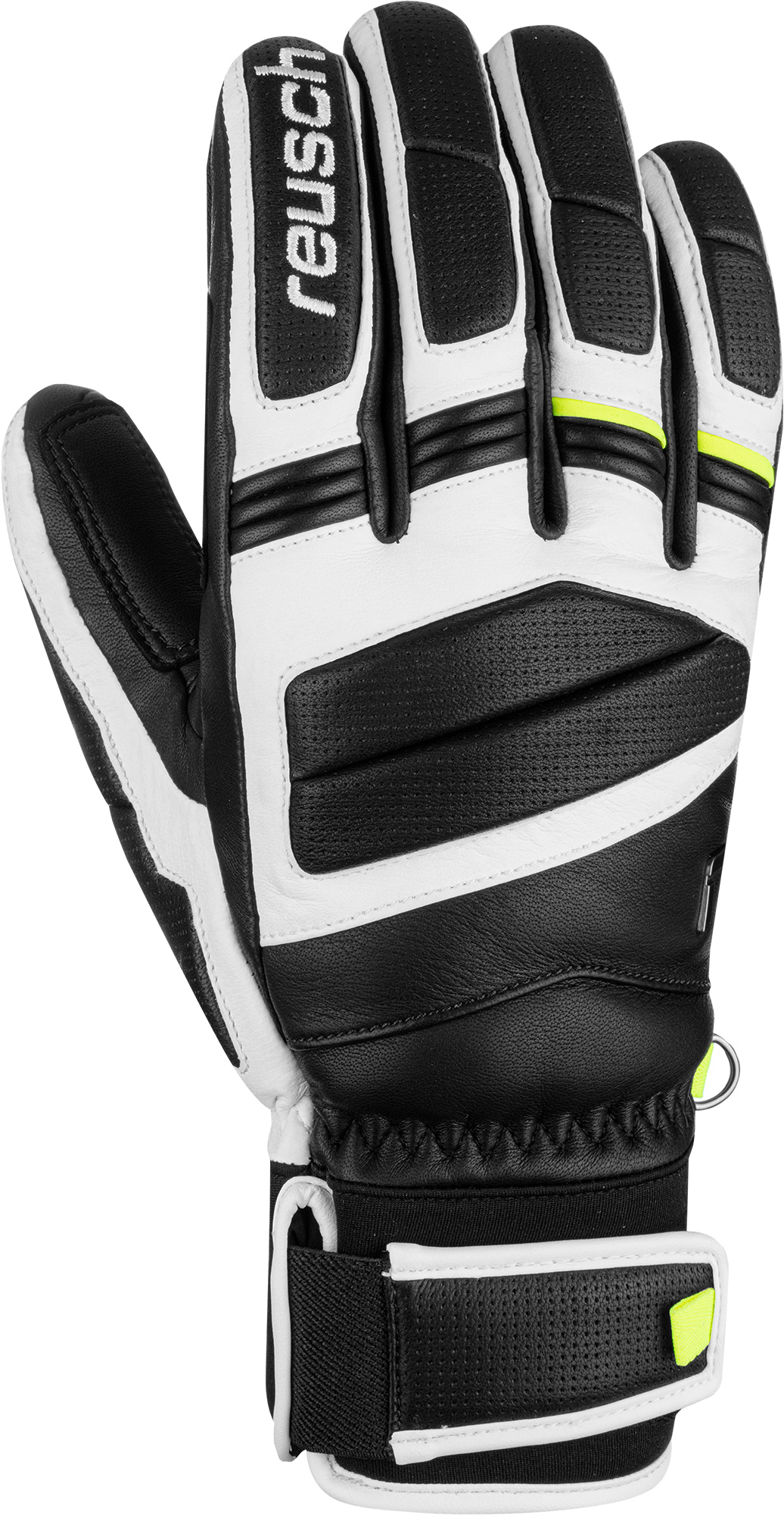 

Перчатки Горнолыжные Reusch Master Pro Black/White/Safety Yellow (Inch (Дюйм):10), Черный;белый;желтый, Master Pro