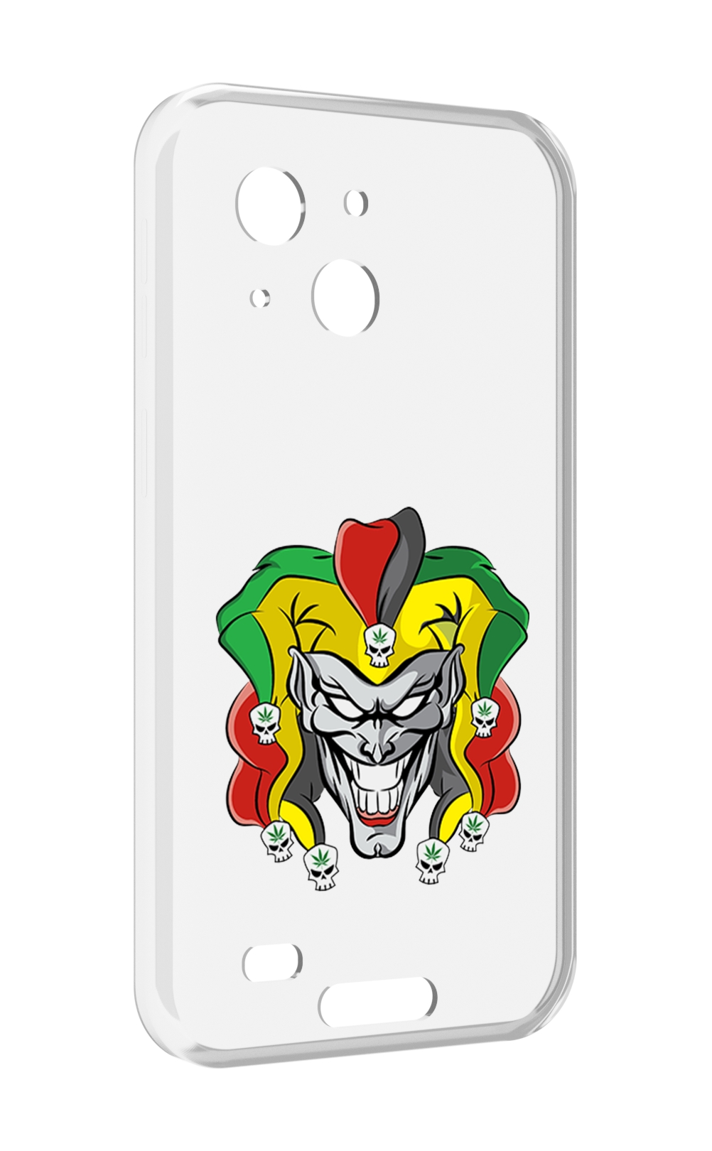 

Чехол MyPads злодей-клоун для Oukitel WP20 / WP20 Pro, Прозрачный, Tocco