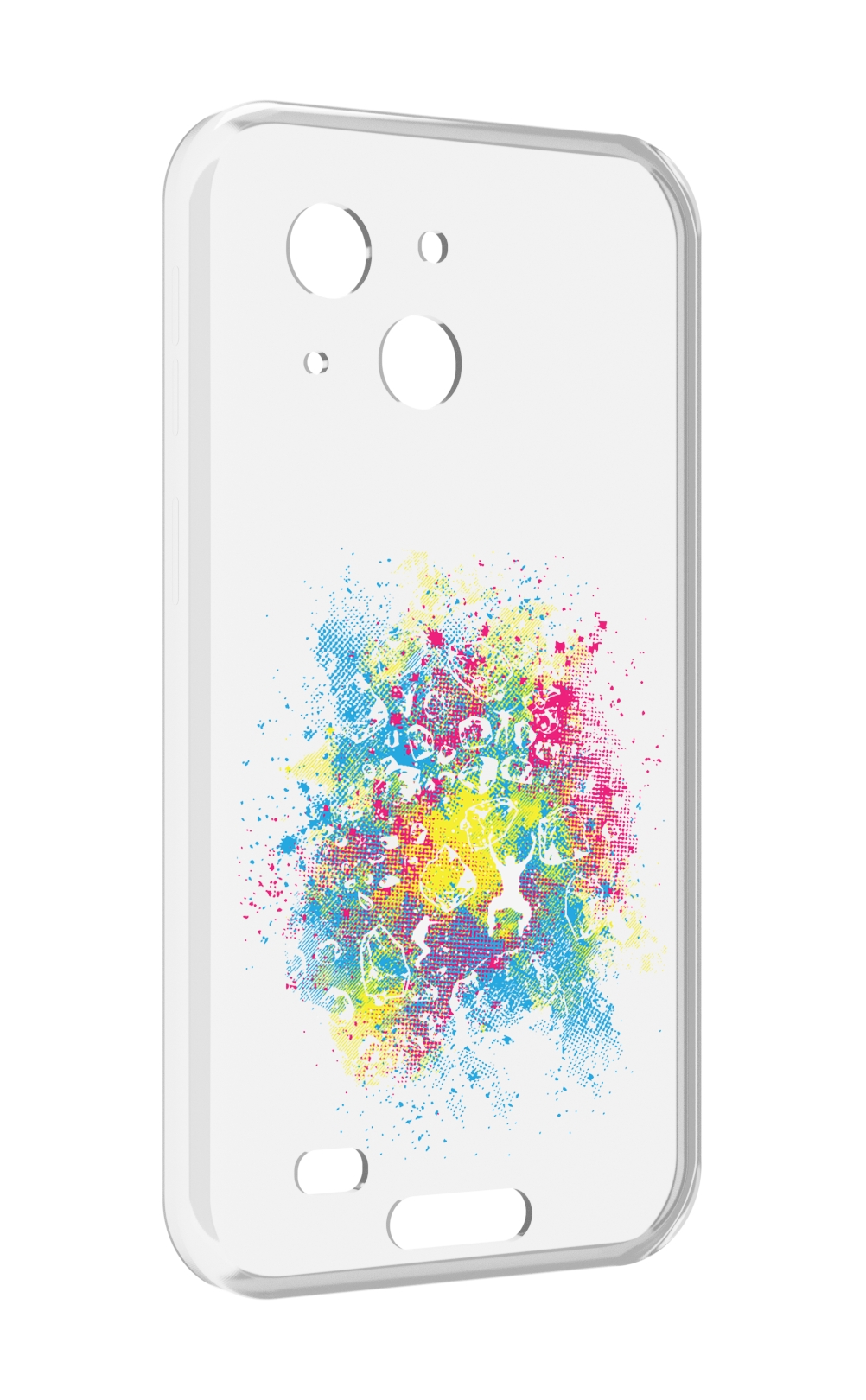 

Чехол MyPads акварель абстракция для Oukitel WP20 / WP20 Pro, Прозрачный, Tocco
