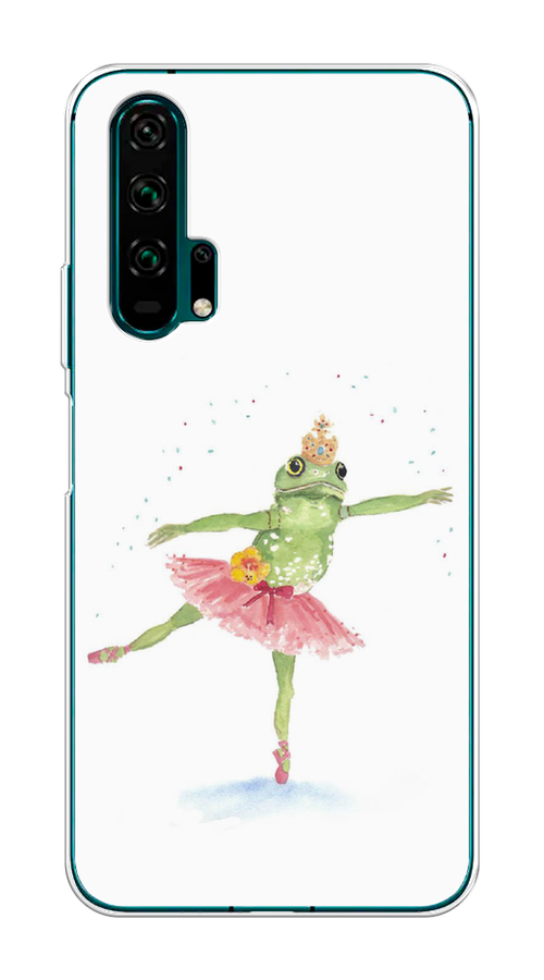 

Чехол на Honor 20 Pro "Лягушка-балерина", Зеленый, 69350-4