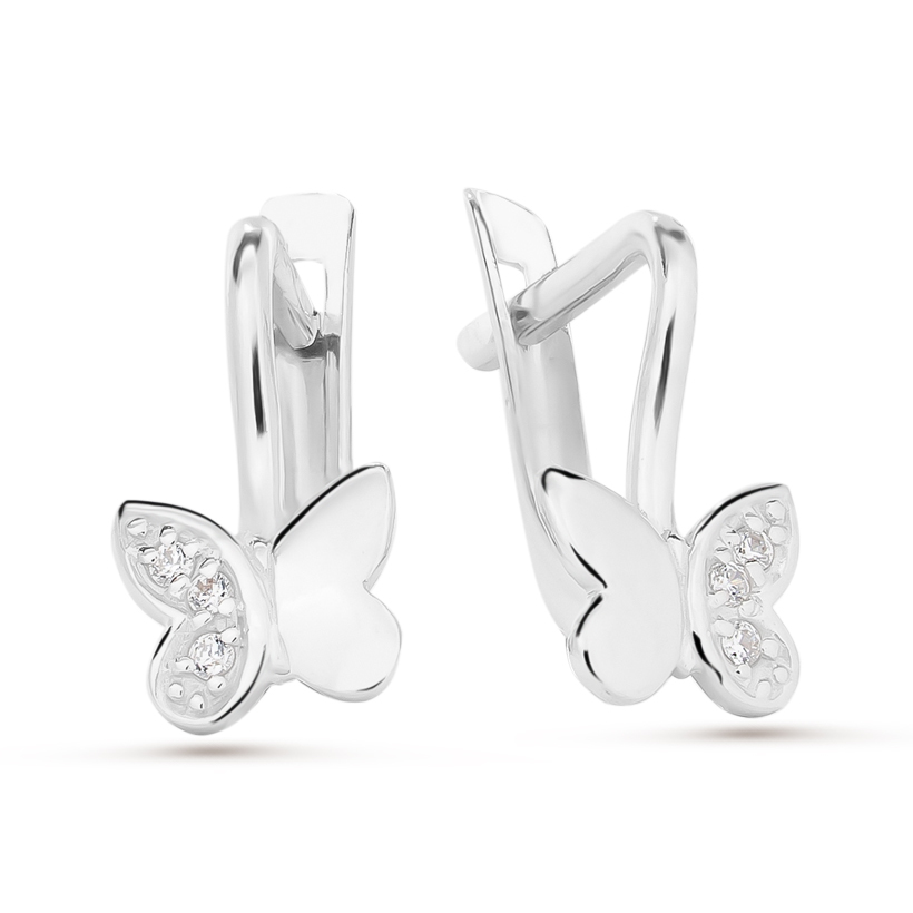 

Серьги из серебра с фианитом Pepela Jewelry Z2-9159/A