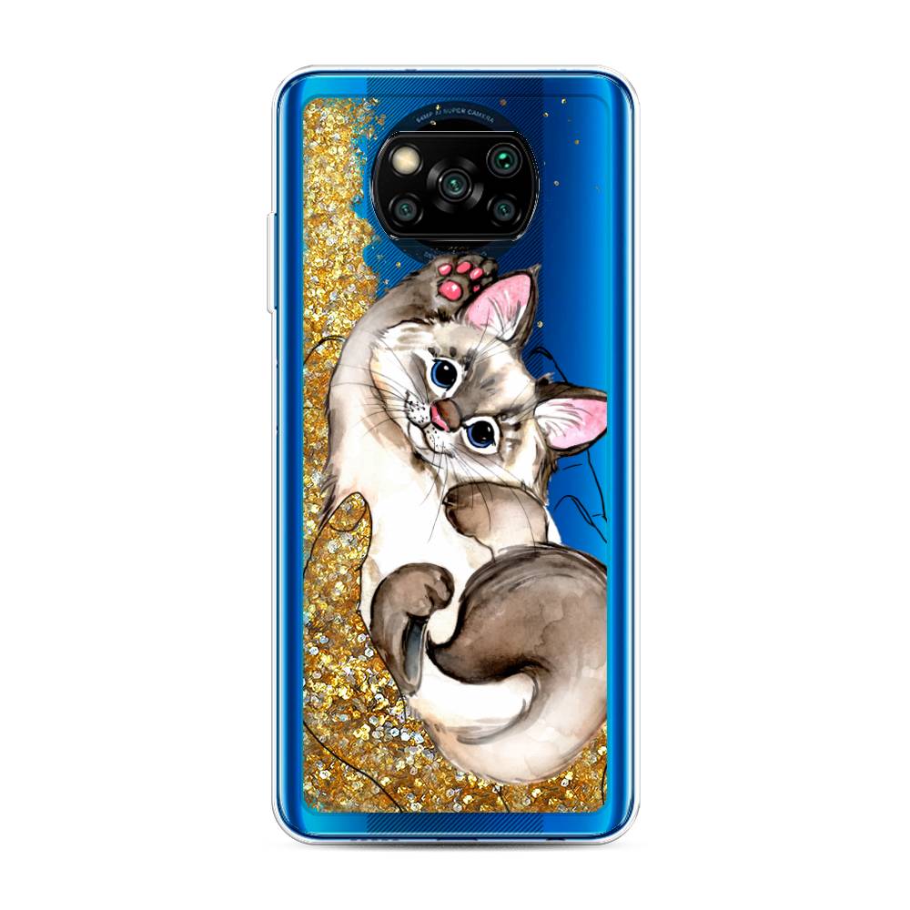 

Чехол Awog на Poco X3/X3 Pro "Котенок в ладошках", 39290-1