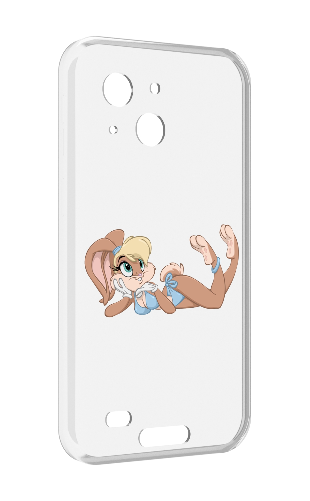 Чехол MyPads зайка-в-купальнике для Oukitel WP20 / WP20 Pro