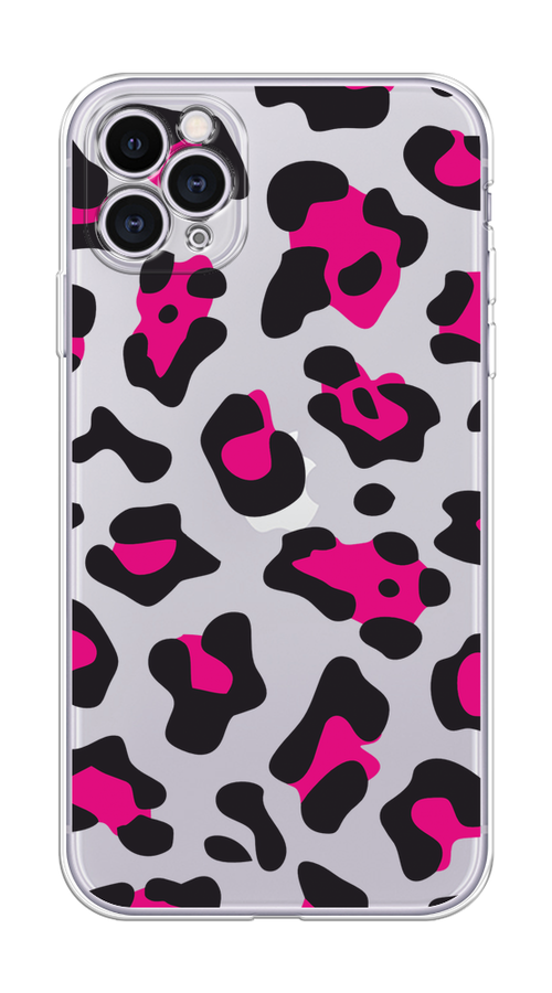 

Чехол на Apple iPhone 11 Pro "Pink cow spots", Черный;розовый, 12350-1