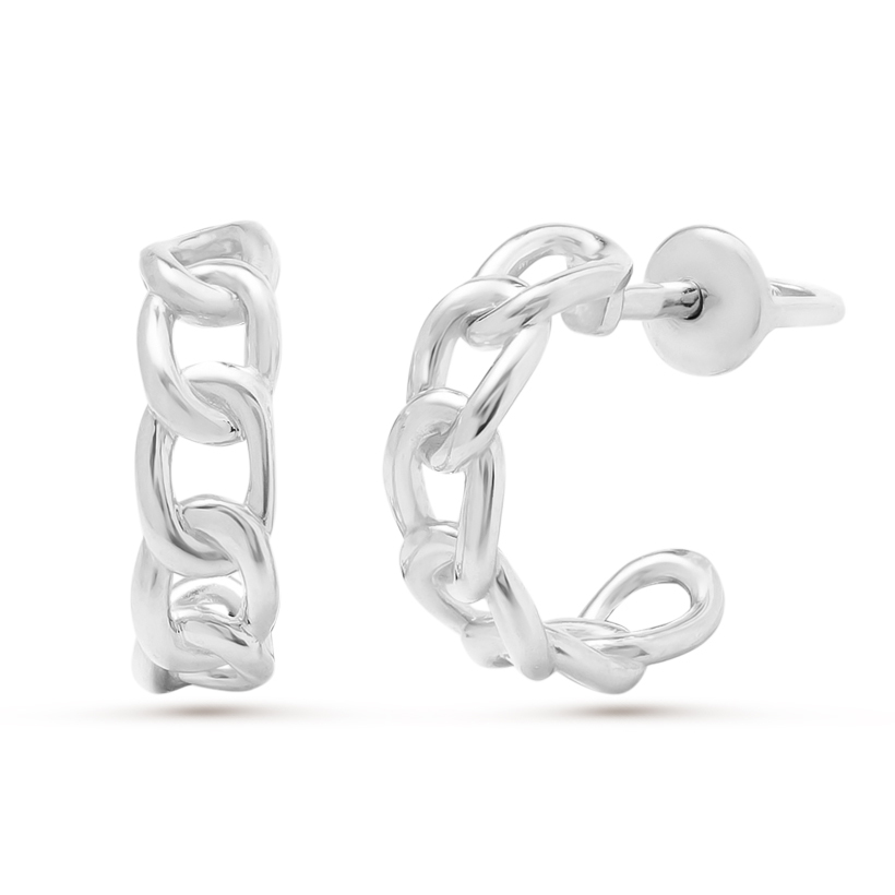 

Серьги конго из серебра Pepela Jewelry PJ2-085, PJ2-085