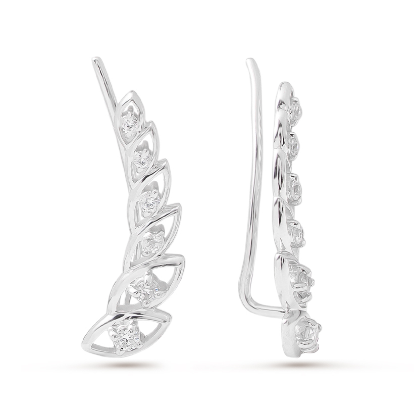 

Серьги из серебра с фианитом Pepela Jewelry PJ2-073, PJ2-073