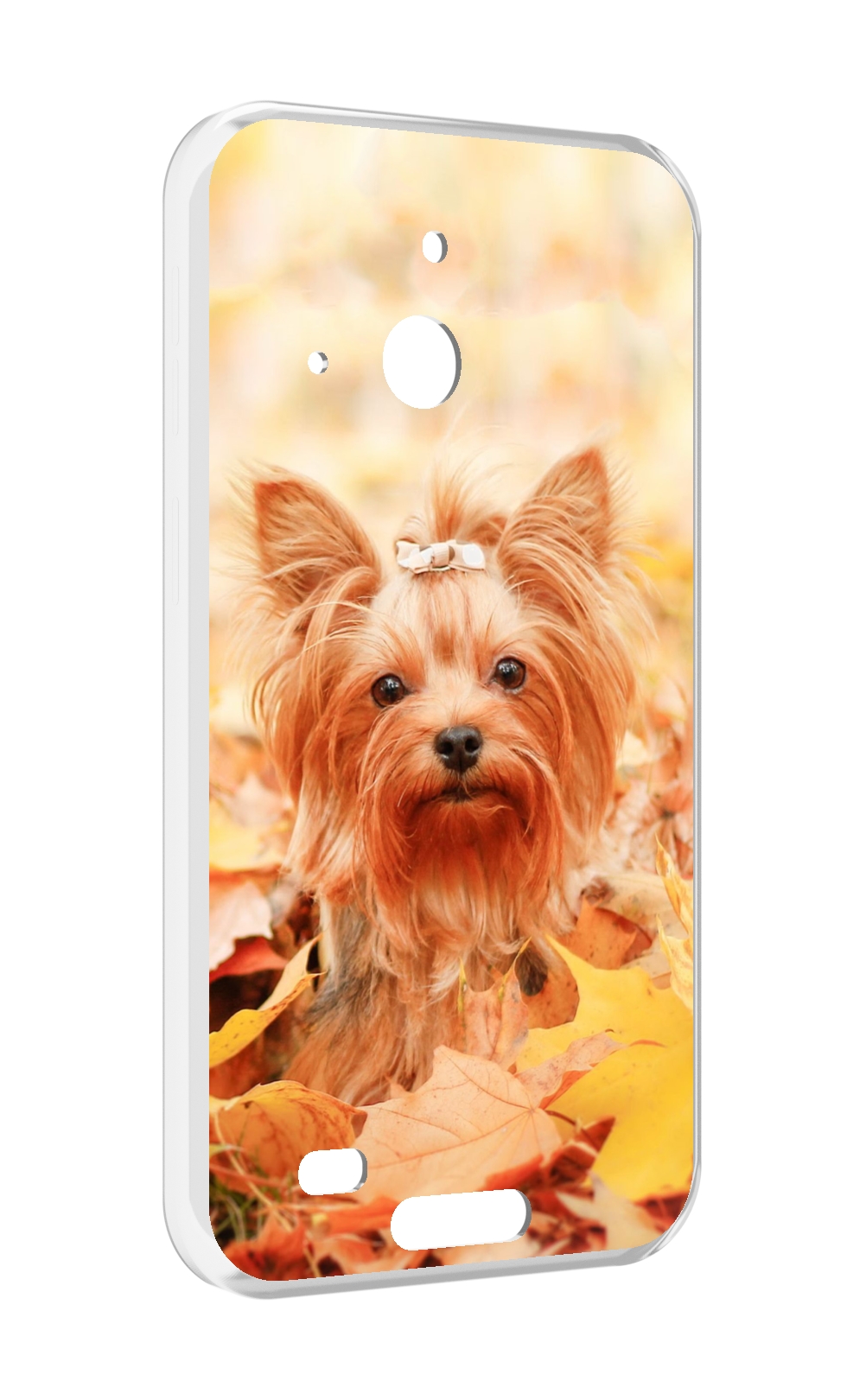 

Чехол MyPads еркширдскии терьер иорк для Oukitel WP20 / WP20 Pro, Прозрачный, Tocco