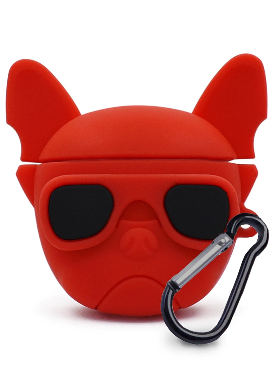 

Чехол для наушников AirPods 1/2, Коричневый;красный, наушникAirPods