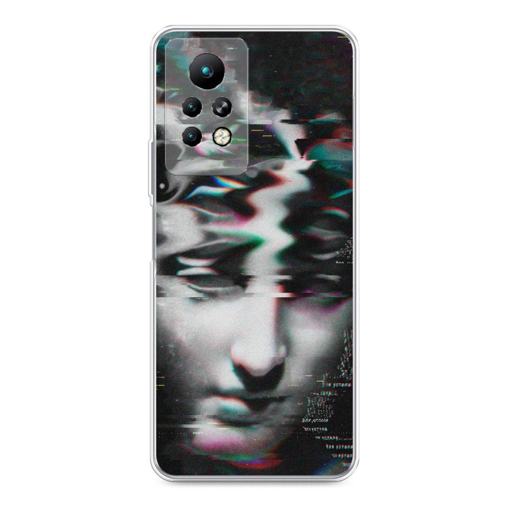 

Чехол Awog на Infinix Note 11 Pro "Glitch Art", Разноцветный, 3100550-9