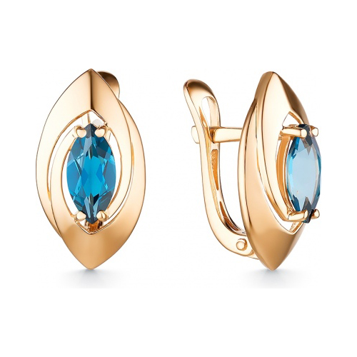 

Серьги из красного золота с топазом Гранат 1.20.10.0433.00-3362, 1.20.10.0433.00-3362