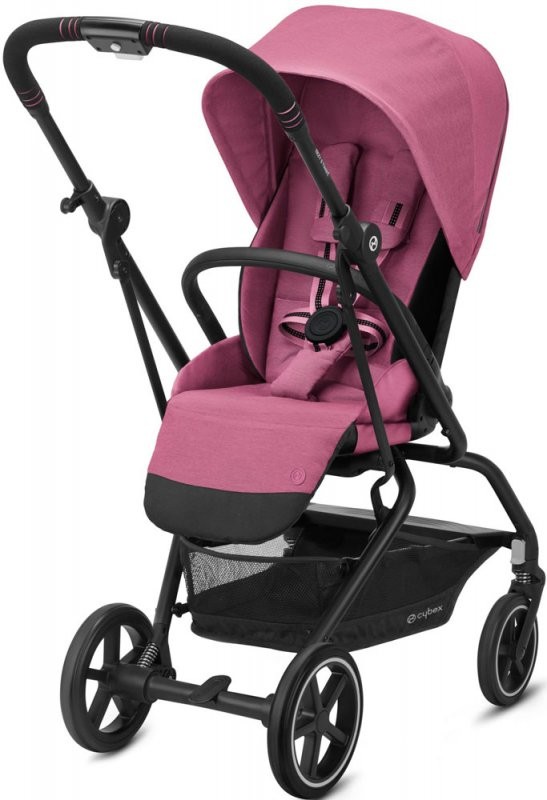 

Прогулочная коляска Cybex Eezy S Twist+2 (BLK Magnolia Pink с бампером)