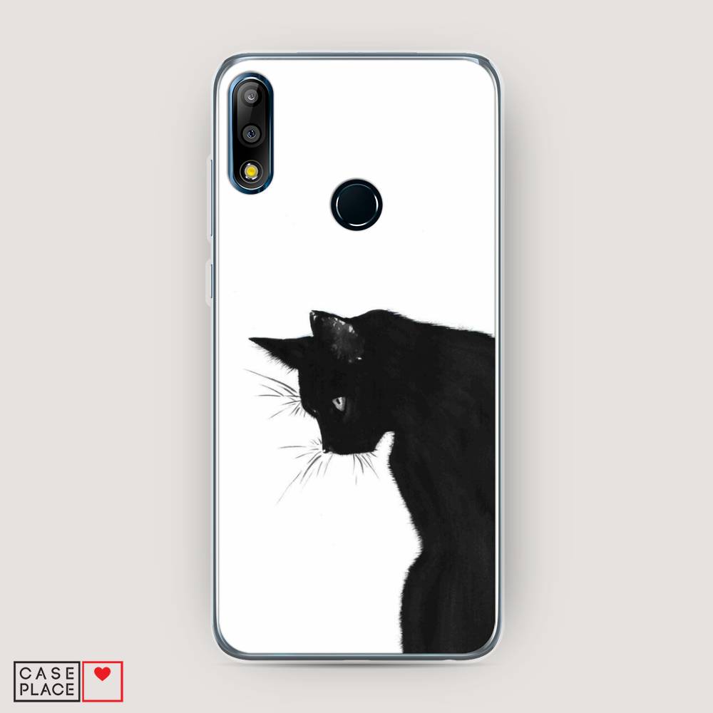 фото Чехол awog "black cat" для asus zenfone max pro (m2) zb631kl