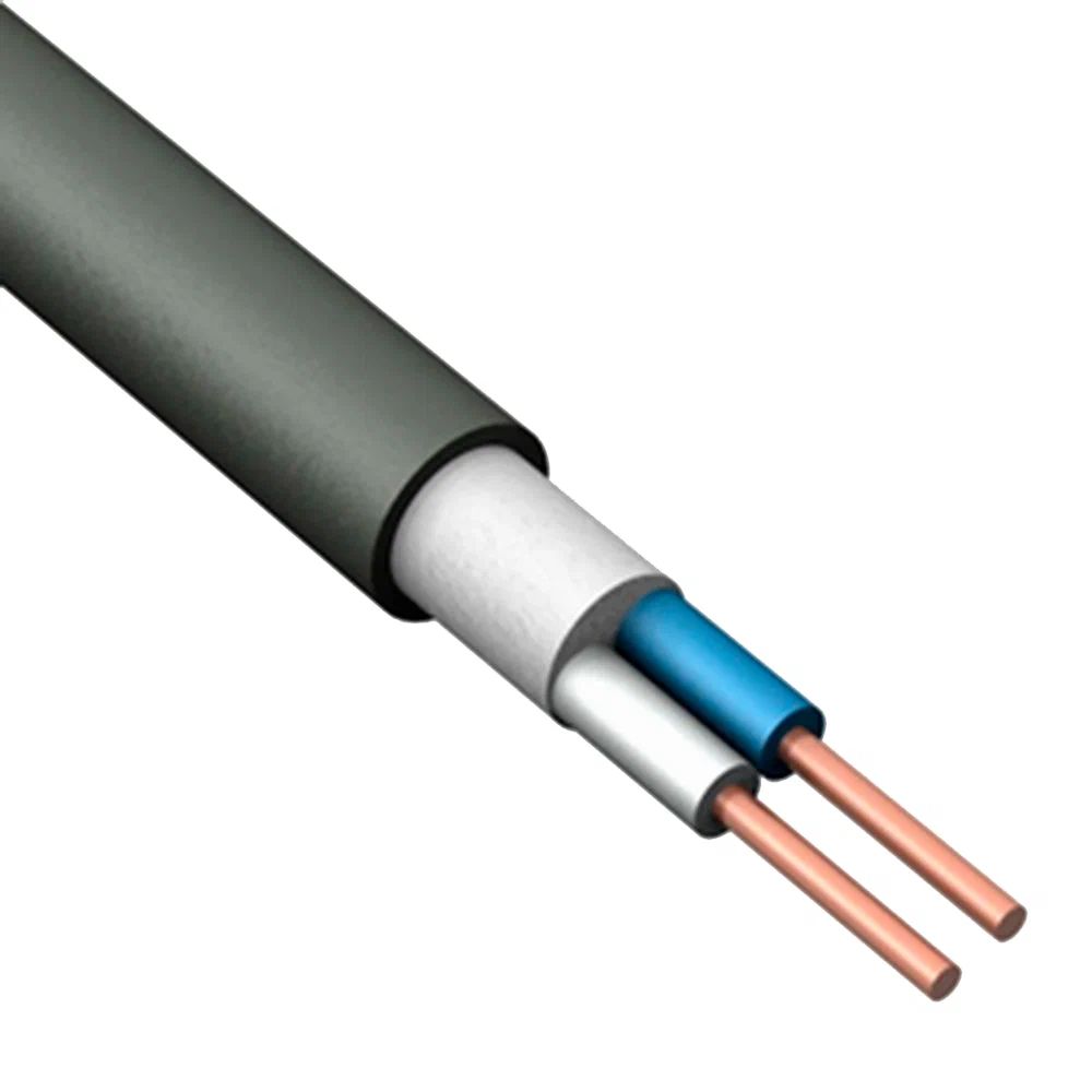 фото Кабель медный ввгнг(а)-ls 2х2,5 круглый с заполнением конкорд (смотка 30м)