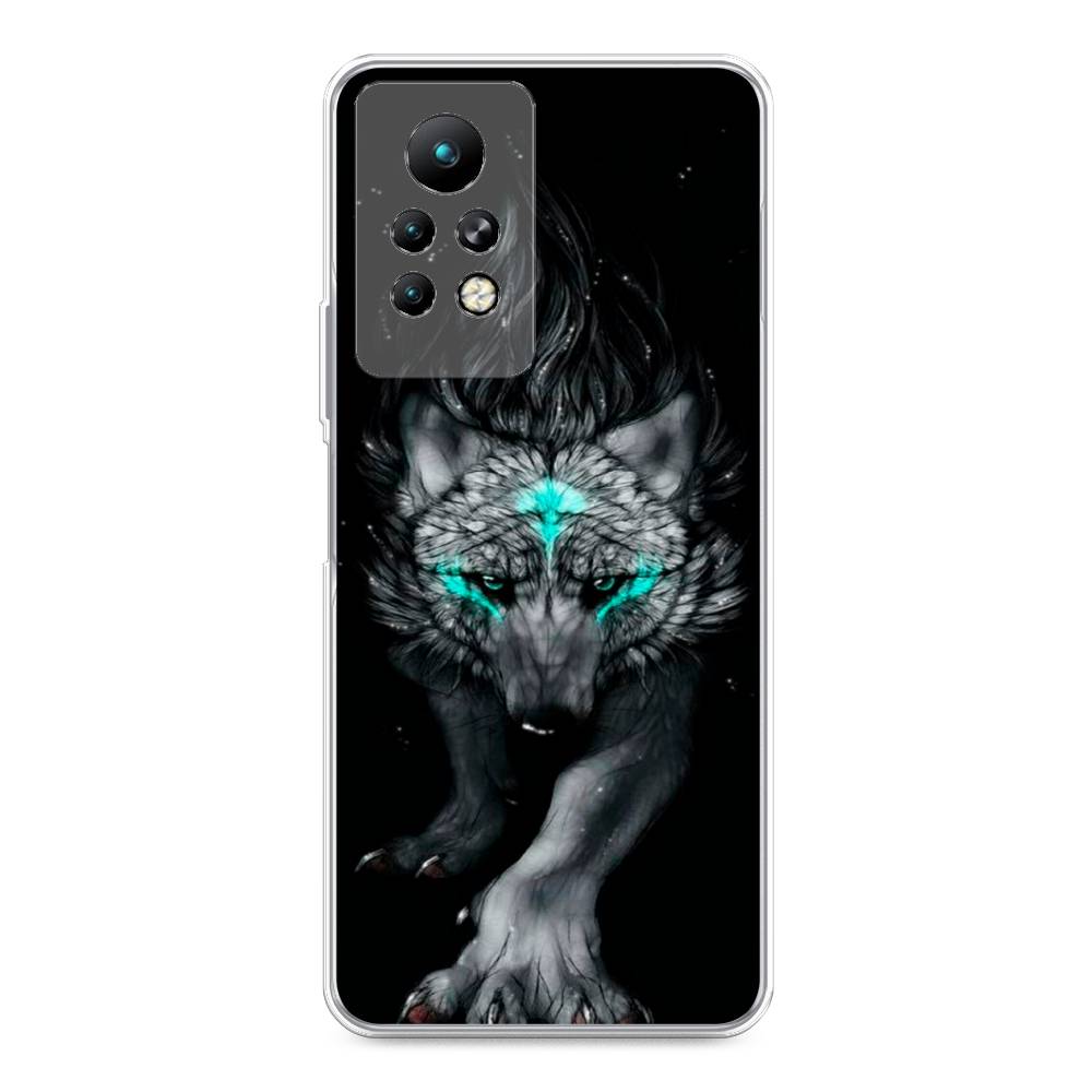 

Чехол Awog на Infinix Note 11 Pro "Волшебный волк", Разноцветный, 3100550-2