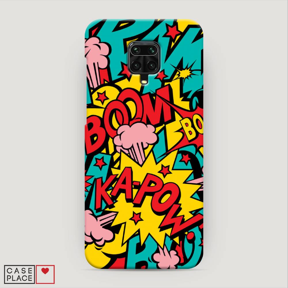 фото Пластиковый чехол "постер pop art" на xiaomi redmi note 9 pro awog