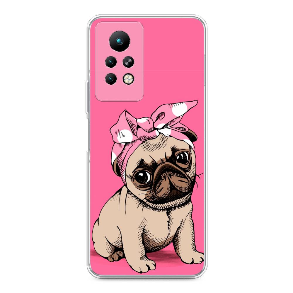 

Чехол Awog на Infinix Note 11 Pro "Dog Pin-Up", Разноцветный, 3100550-2