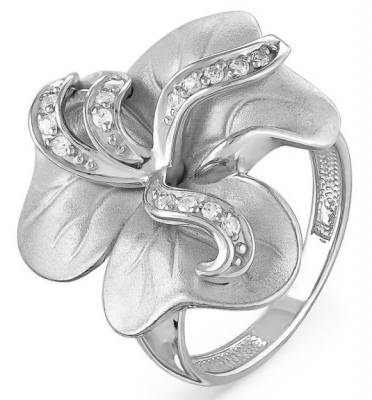 

Кольцо из серебра с фианитом р. 19 Kabarovsky 11-029-7900, 11-029-7900