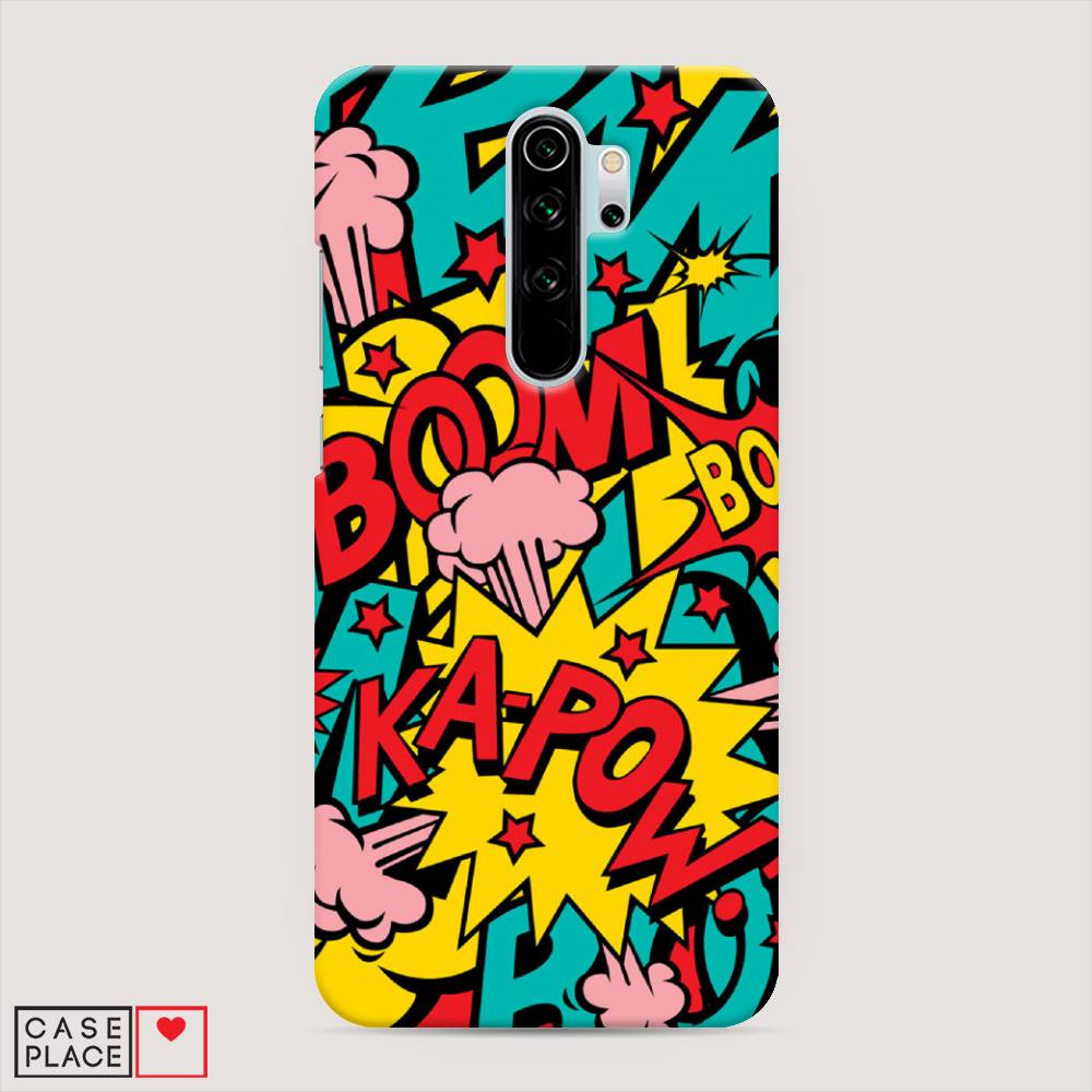 фото Пластиковый чехол "постер pop art" на xiaomi redmi note 8 pro awog