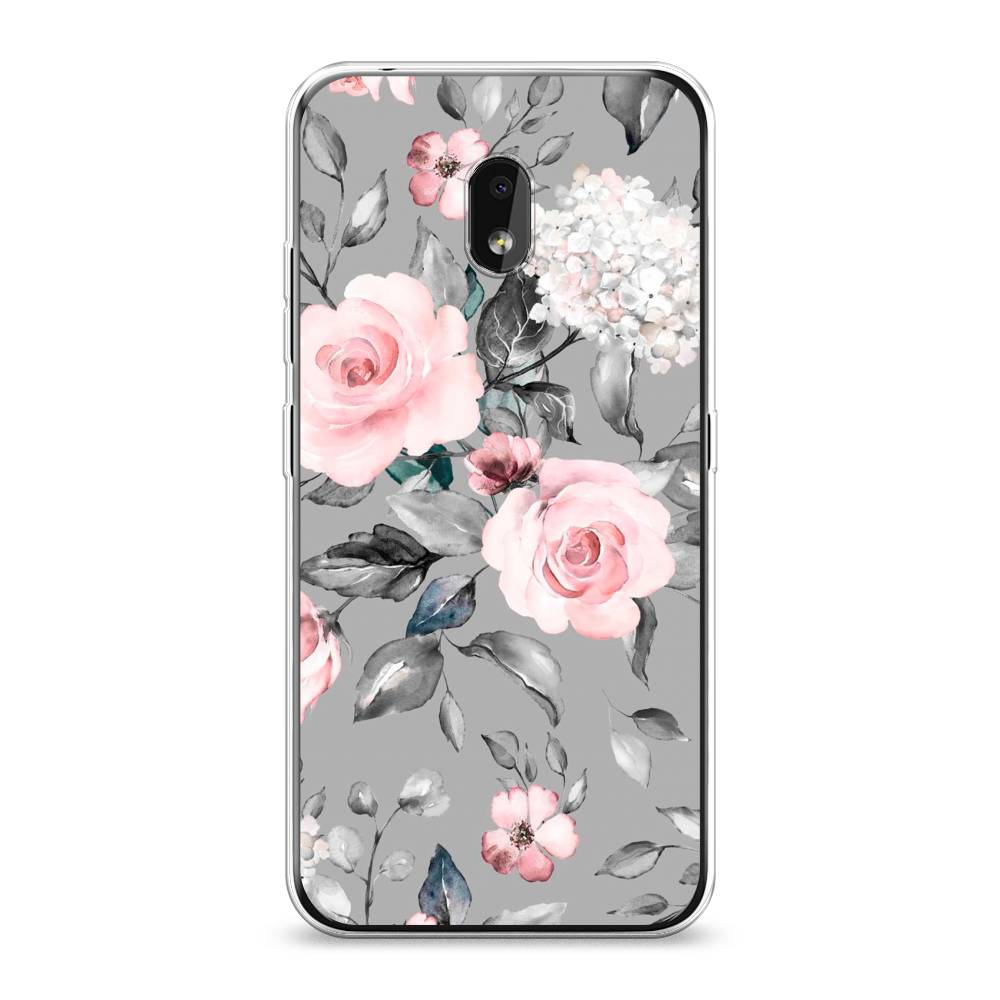 

Чехол Awog "Розы на сером" для Nokia 2.2, 122950-8