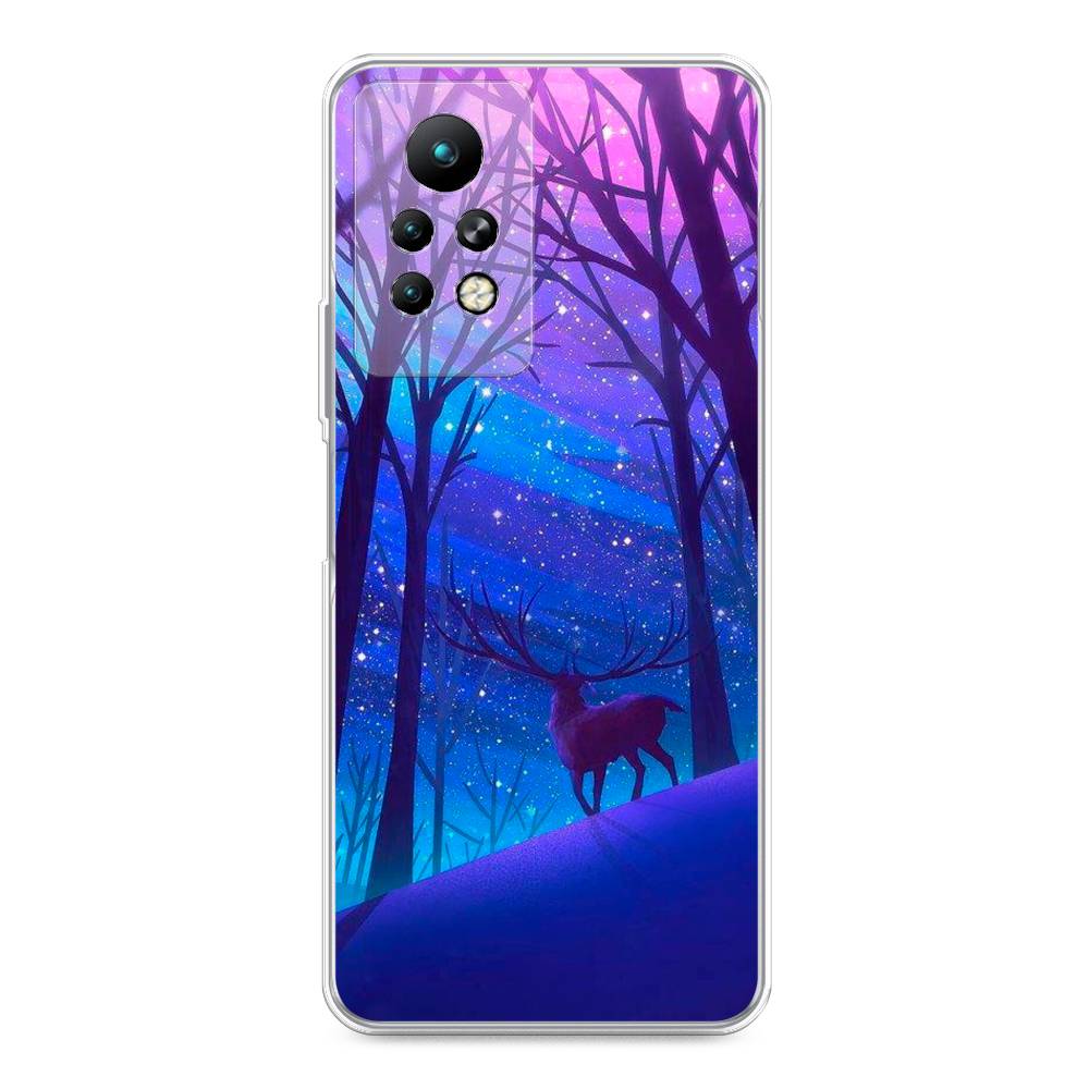 

Чехол Awog на Infinix Note 11 Pro "Северный олень", Разноцветный, 3100550-2