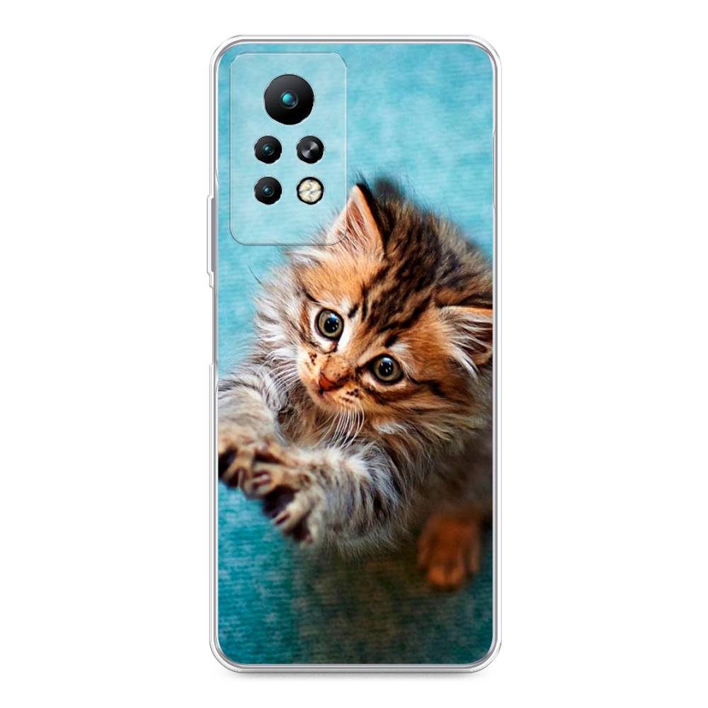 

Чехол Awog на Infinix Note 11 Pro "Котенок просит есть", Разноцветный, 3100550-2