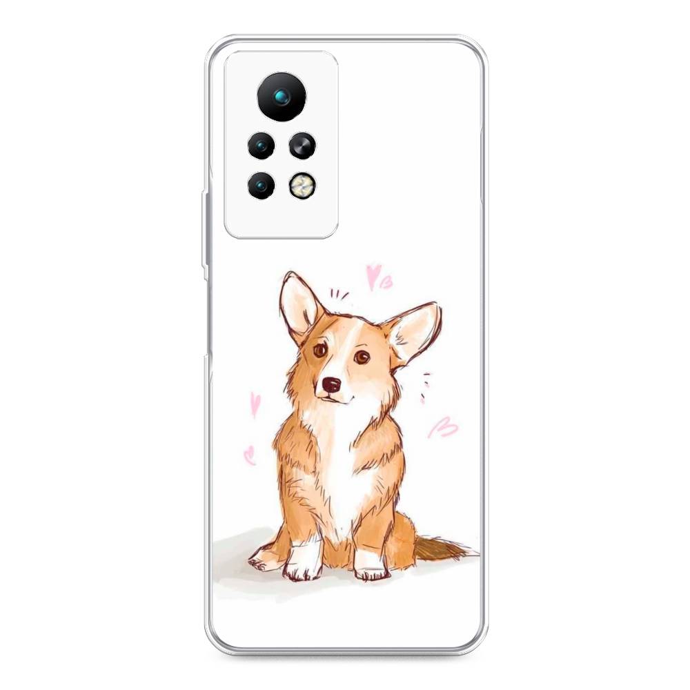 

Чехол Awog на Infinix Note 11 Pro "Корги любовь", Разноцветный, 3100550-1