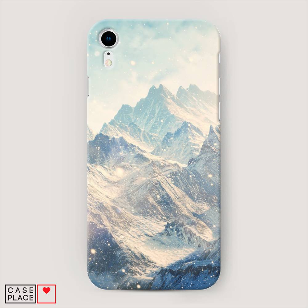 

Пластиковый чехол "Горы 4" на Apple iPhone XR (10R), 12020-3