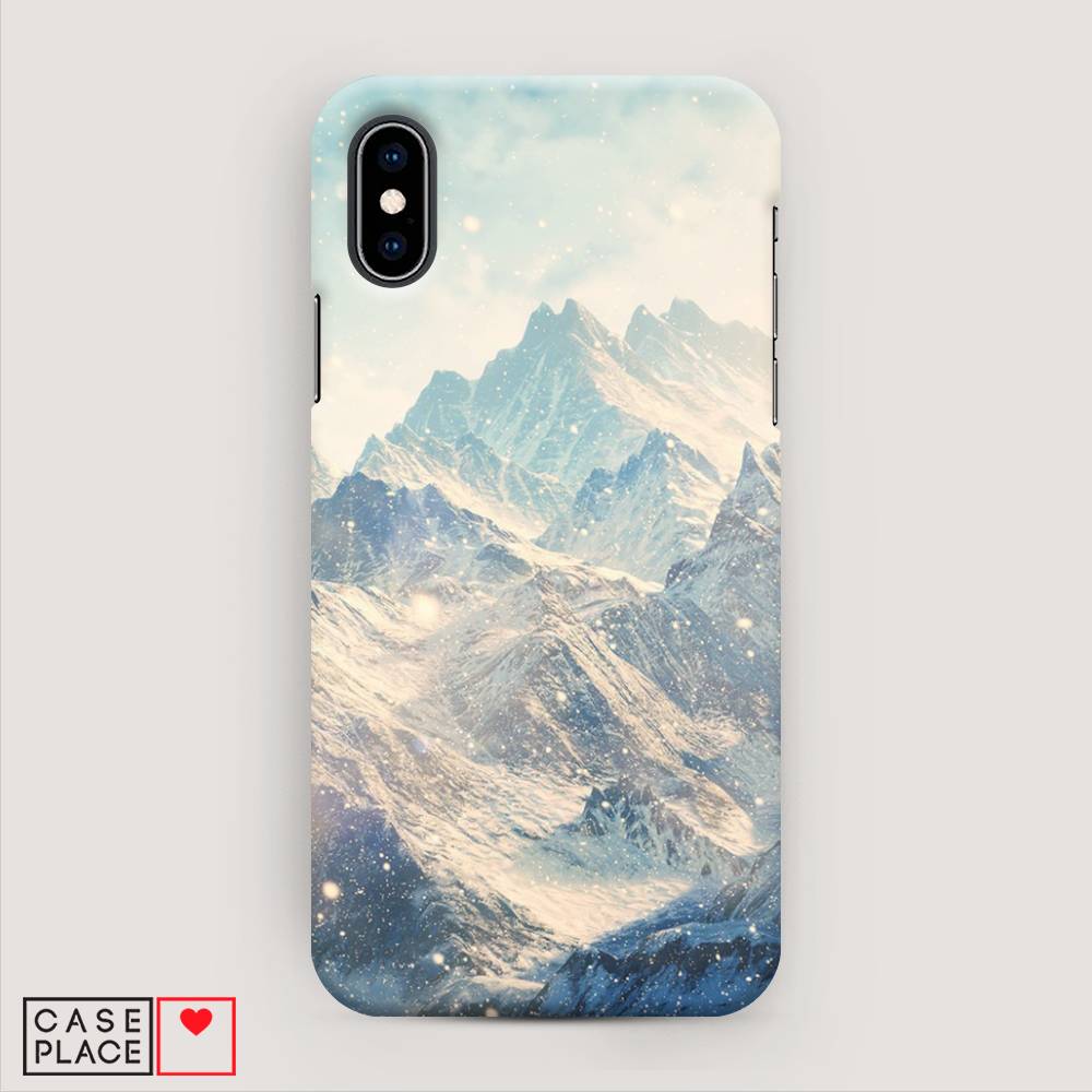 

Пластиковый чехол "Горы 4" на Apple iPhone X (10), 11020-3