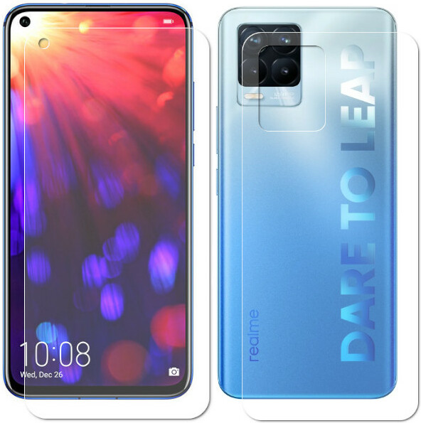 

Гидрогелевая пленка LuxCase для Realme 8 Pro 0.14mm Матовая Front&Back 86467, Realme 8 Pro