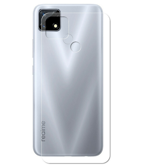 Гидрогелевая пленка LuxCase для Realme 7i 0.14mm Back Transparent 86592