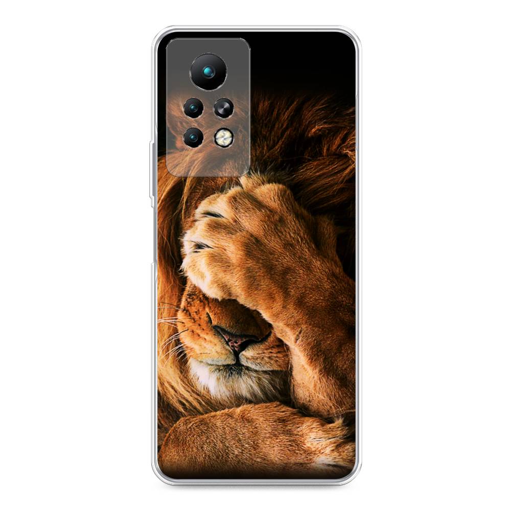 

Чехол Awog на Infinix Note 11 Pro "Львиный стыд", Разноцветный, 3100550-1